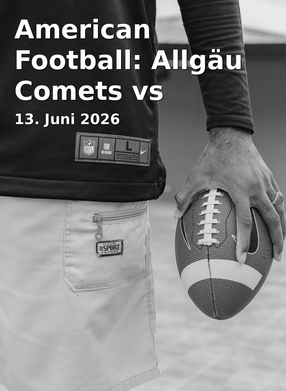 Event: American Football: Allgäu Comets vs Straubing Spiders