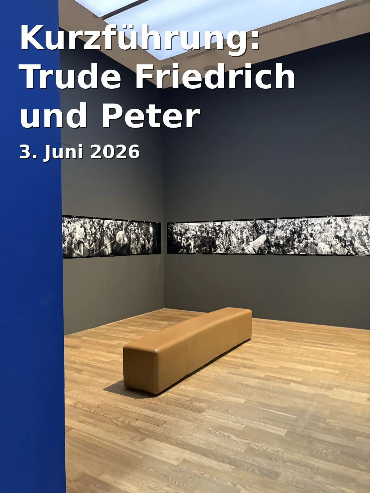 Event: Kurzführung: Trude Friedrich und Peter Sauerer „GENAU GENUG“ in kunst galerie fürth, Königsplatz 1, 90762 Fürth on 3. Juni 2026