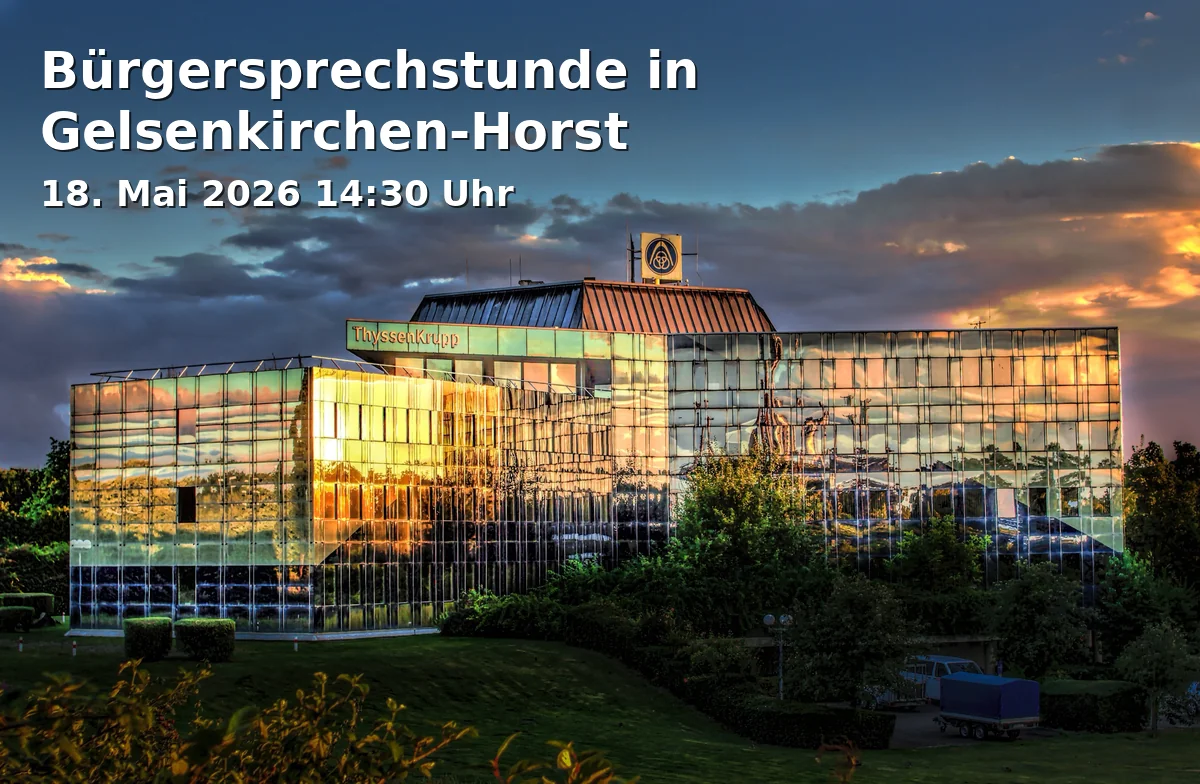 Event: Bürgersprechstunde in Gelsenkirchen-Horst