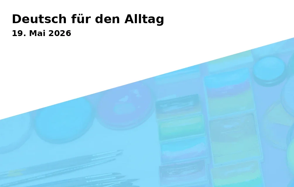 Event: Deutsch für den Alltag