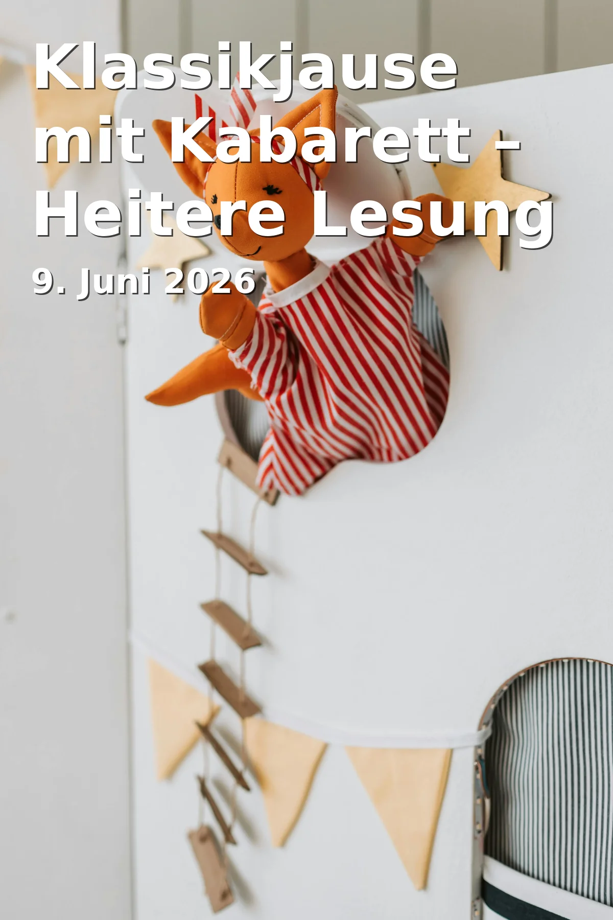 Event: Klassikjause mit Kabarett – Heitere Lesung mit Musik und Brotzeit