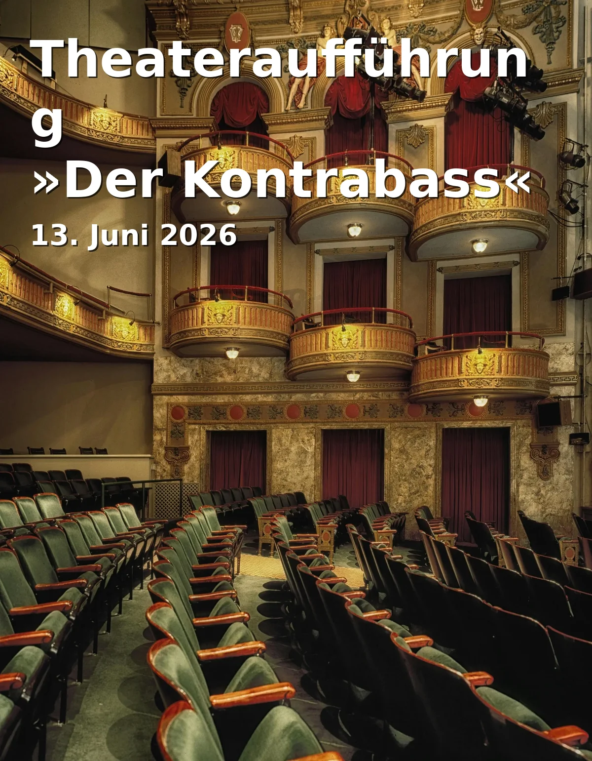 Event: Theateraufführung »Der Kontrabass« von Patrick Süskind