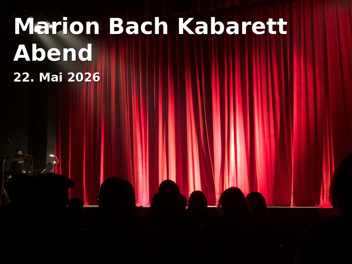 Event: Marion Bach Cabaret Evening in Suhler Marionettentheater, Platz d. Deutschen Einheit 1, 98527 Suhl on 22. May 2026