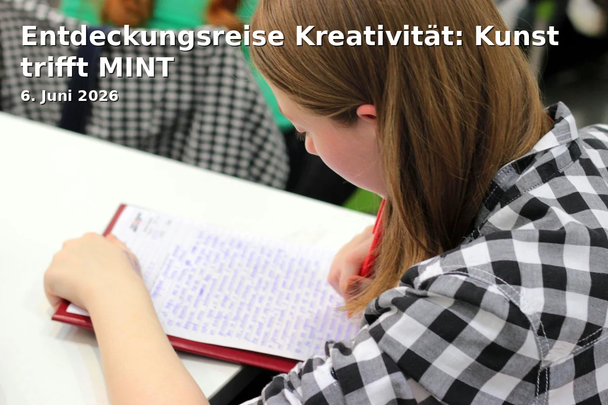 Event: Entdeckungsreise Kreativität: Kunst trifft MINT