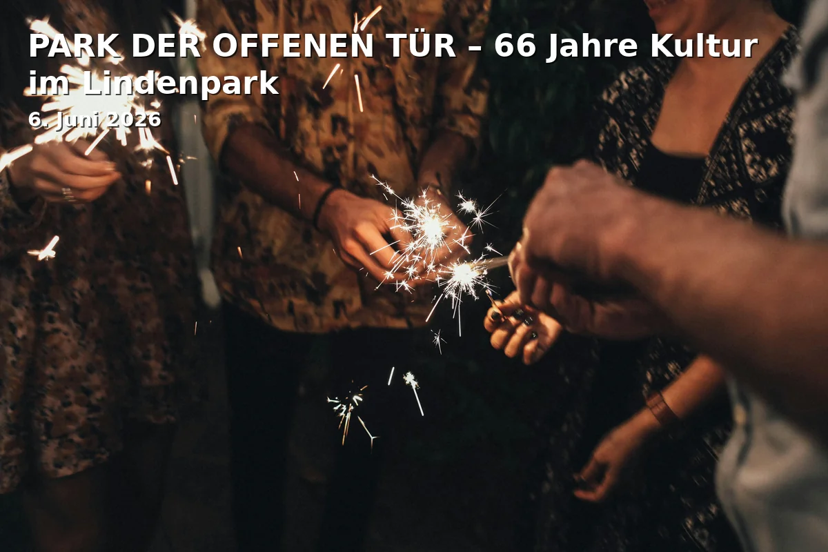 Event: PARK OF OPEN DOOR – 66 Years of Culture in Lindenpark
