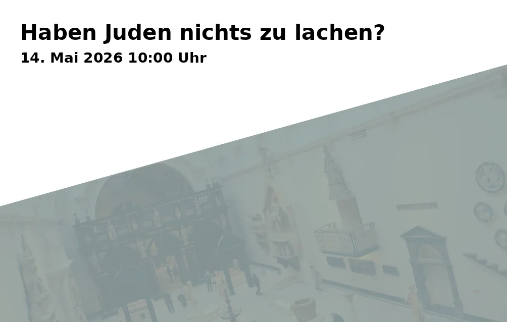 Event: Haben Juden nichts zu lachen?