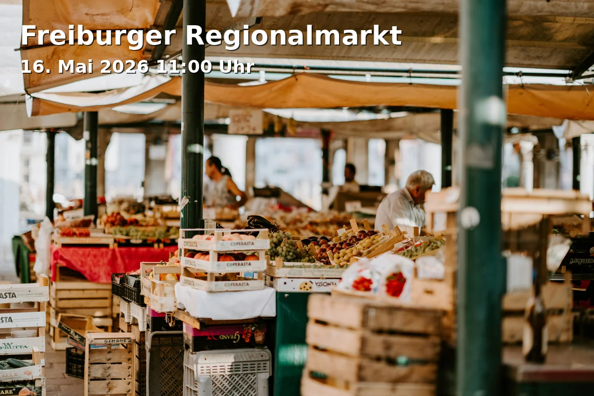 Freiburger Regionalmarkt