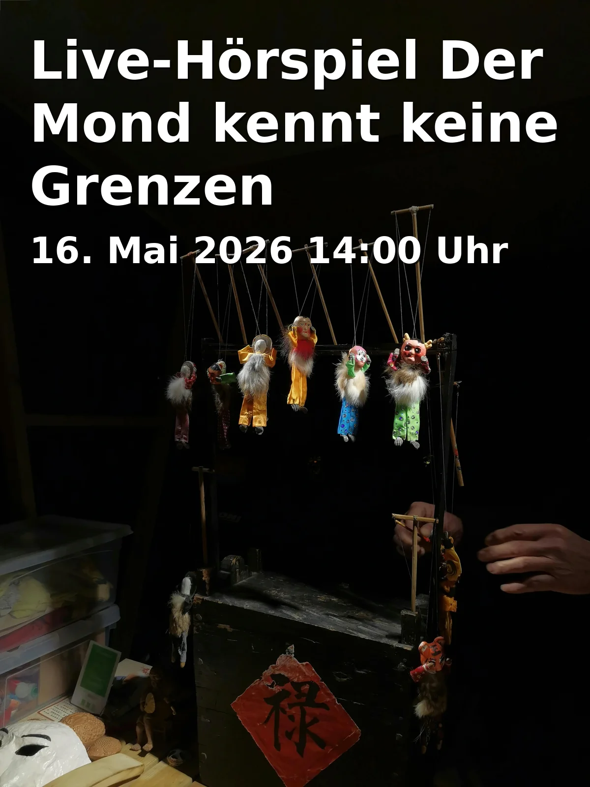 Live-Hörspiel Der Mond kennt keine Grenzen