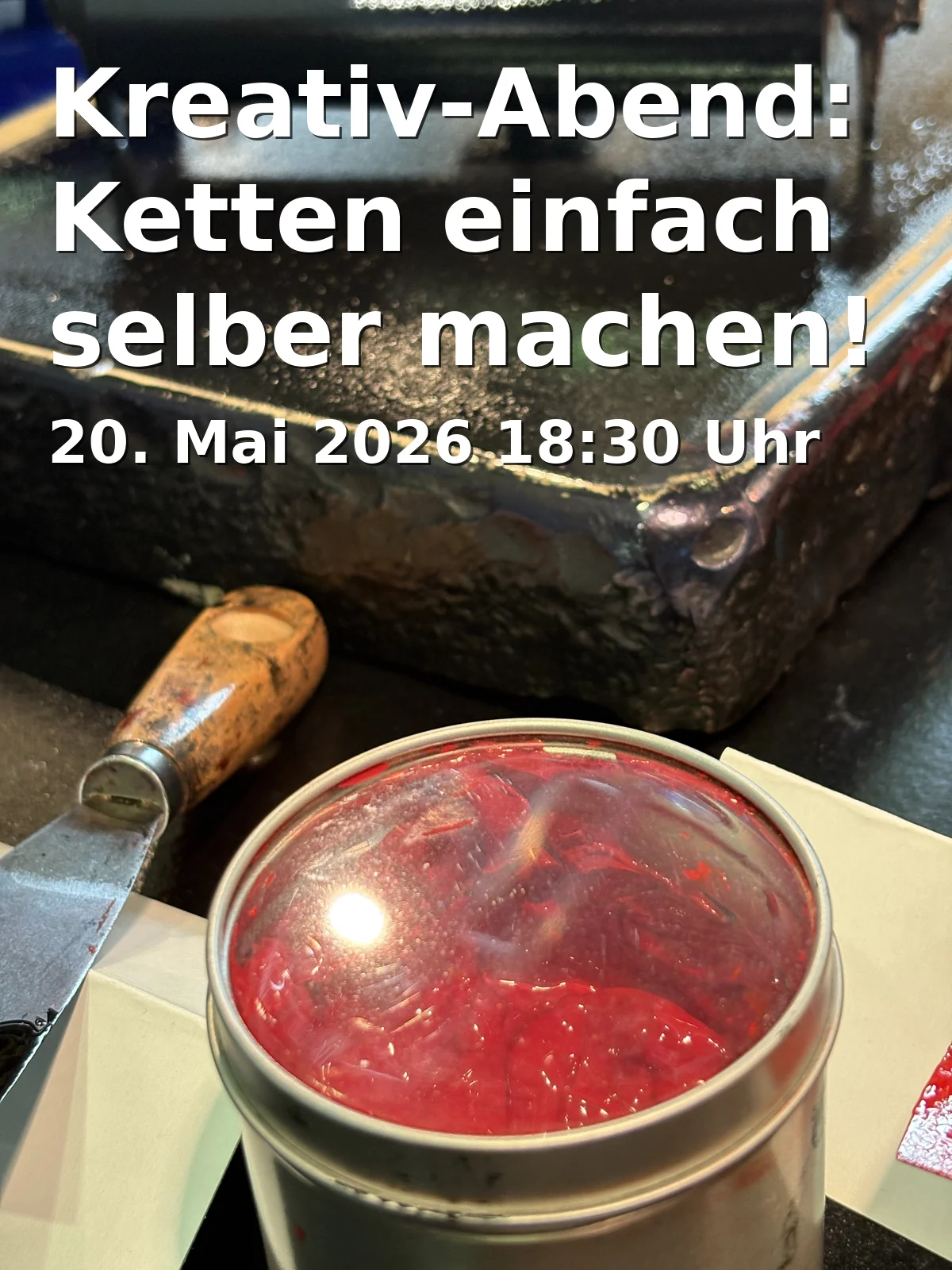 Event: Creative Evening: Make Your Own Necklaces! in Thalia Bielefeld, Oberntorwall 23, 33602 Bielefeld on 20. May 2026
