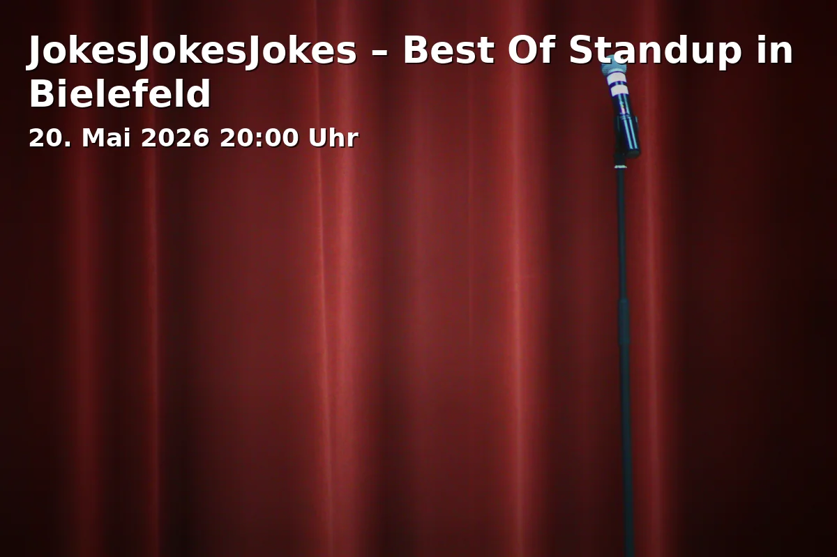JokesJokesJokes – Best Of Standup in Bielefeld
