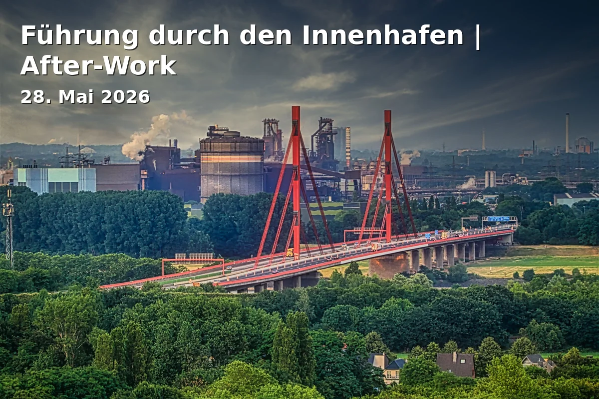 Event: Tour of the Inner Harbor | After-Work in Rathaus Duisburg, Burgplatz 19 on 28. May 2026