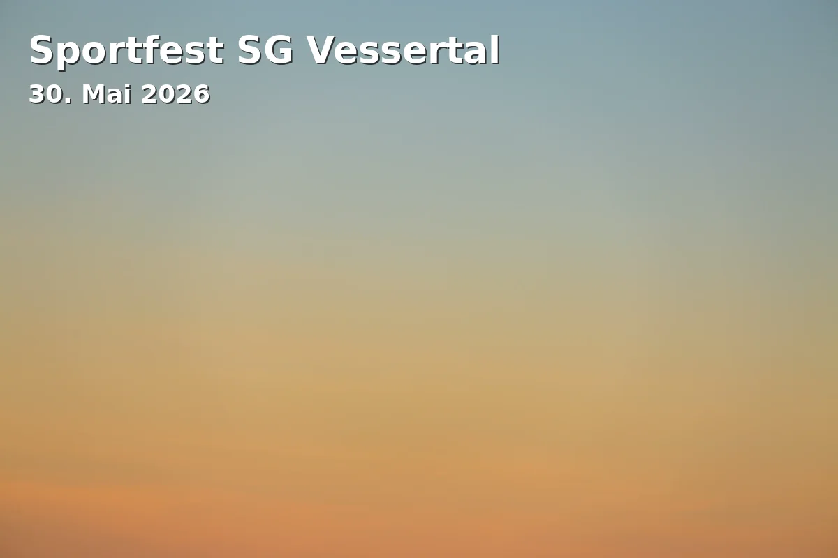 Sportfest SG Vessertal
