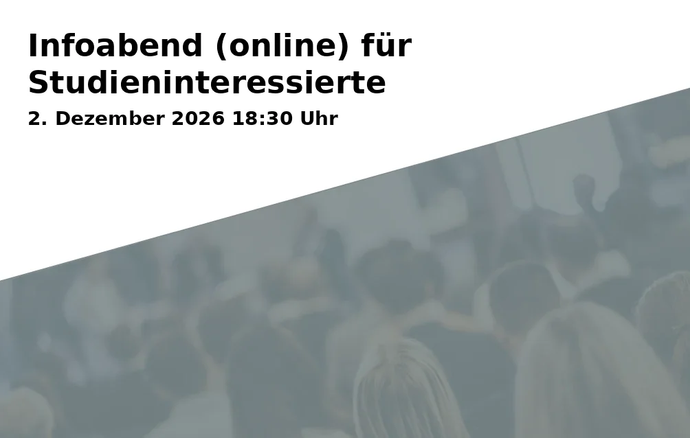 Event: Infoabend (online) für Studieninteressierte
