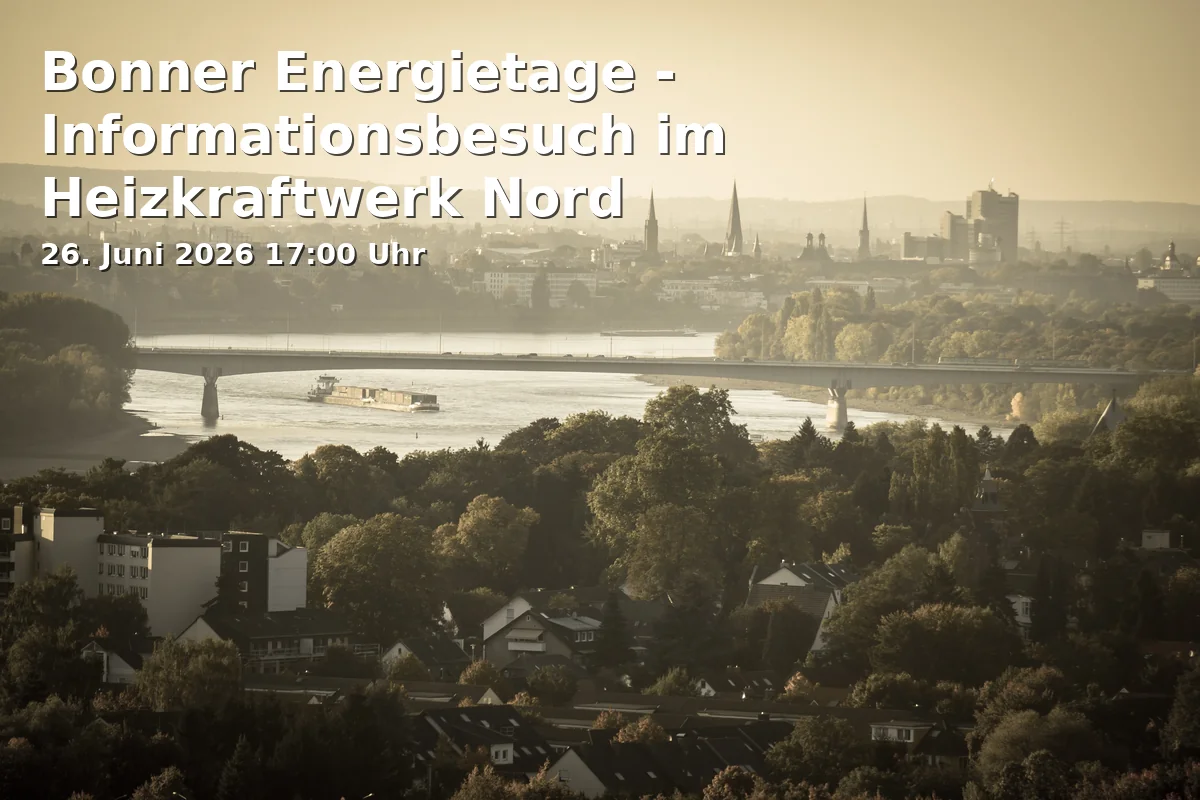 Event: Bonner Energietage - Informationsbesuch im Heizkraftwerk Nord