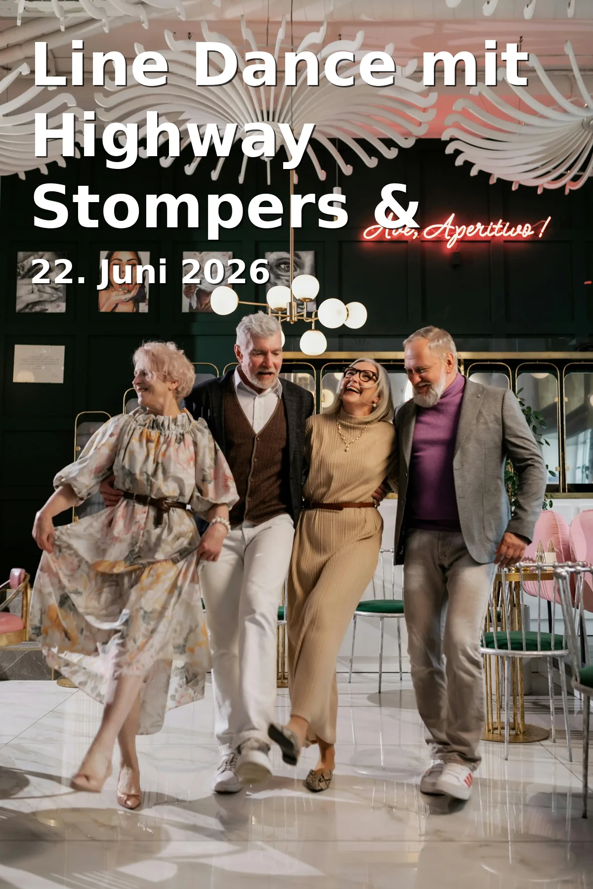 Event: Line Dance with Highway Stompers & Newmill Liner in Tanzpavillon, Englischer Garten, Amberg on 22. June 2026