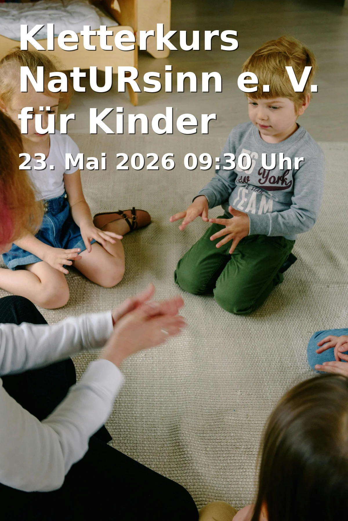 Event: Kletterkurs NatURsinn e. V. für Kinder in Haus Salem, Bodelschwinghstraße 181, 33647 Bielefeld on 23. Mai 2026