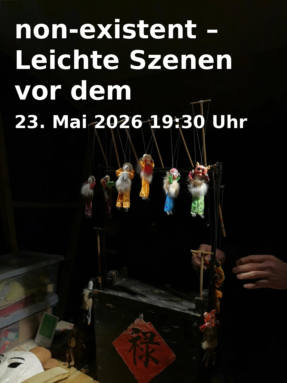 Event: non-existent – Leichte Szenen vor dem Hintergrund des Krieges in Theater am Alten Markt, Alter Markt 1, 33602 Bielefeld on 23. Mai 2026