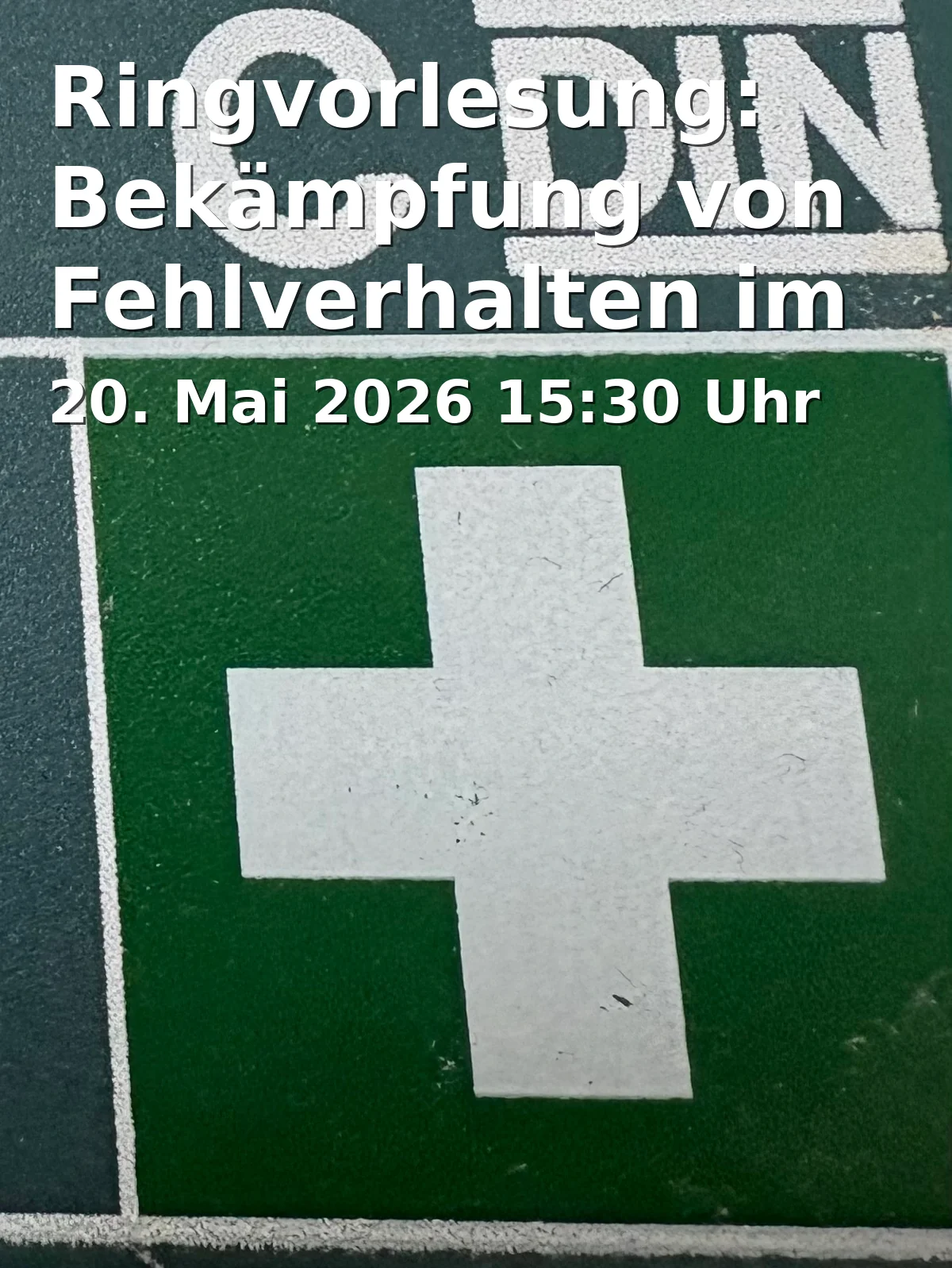 Lecture Series: Combating Misconduct in Healthcare at AOK Bayern