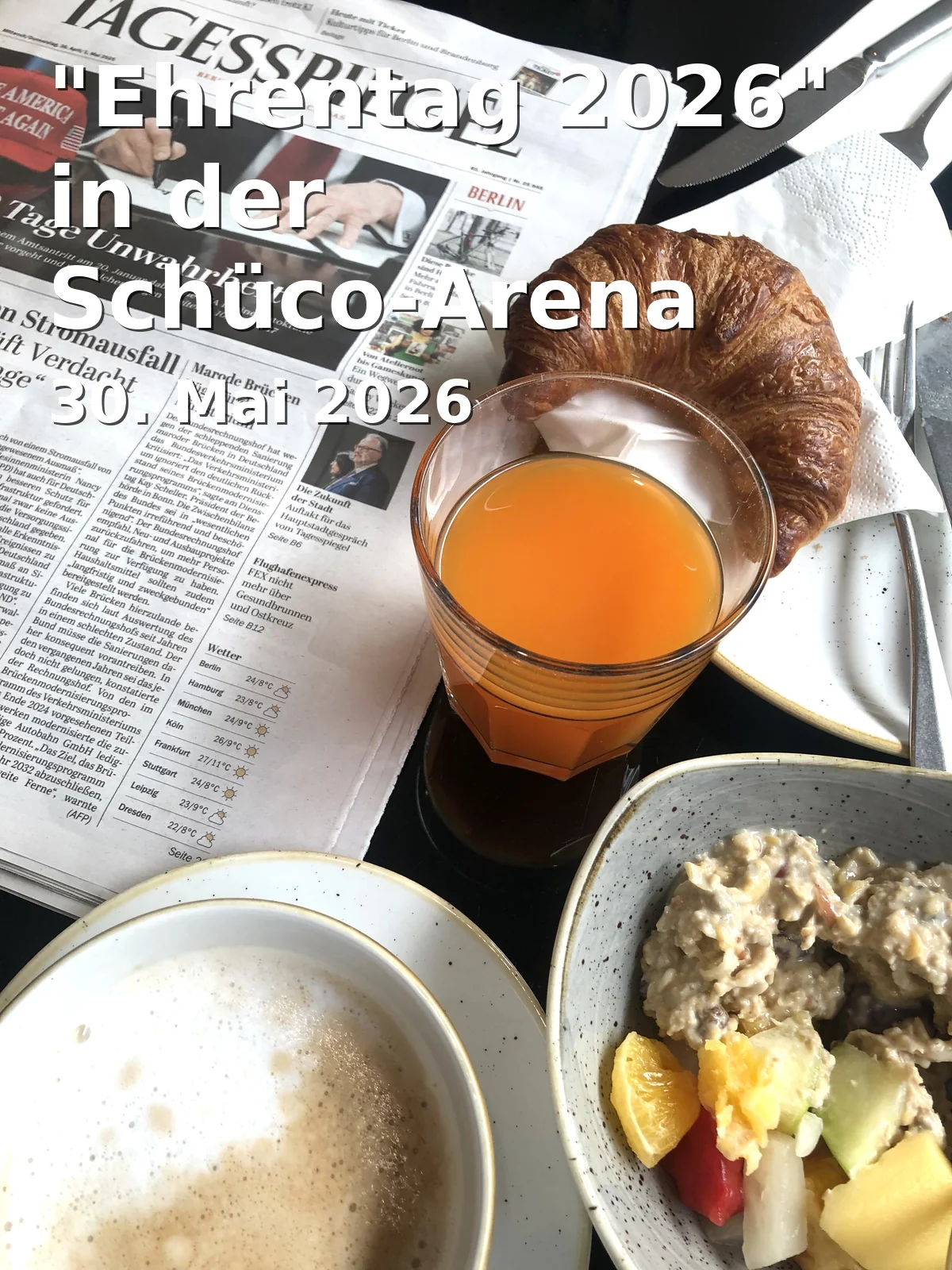 Event: "Ehrentag 2026" in der Schüco-Arena in Schüco-Arena, Strothestraße 31, Bielefeld on 30. Mai 2026