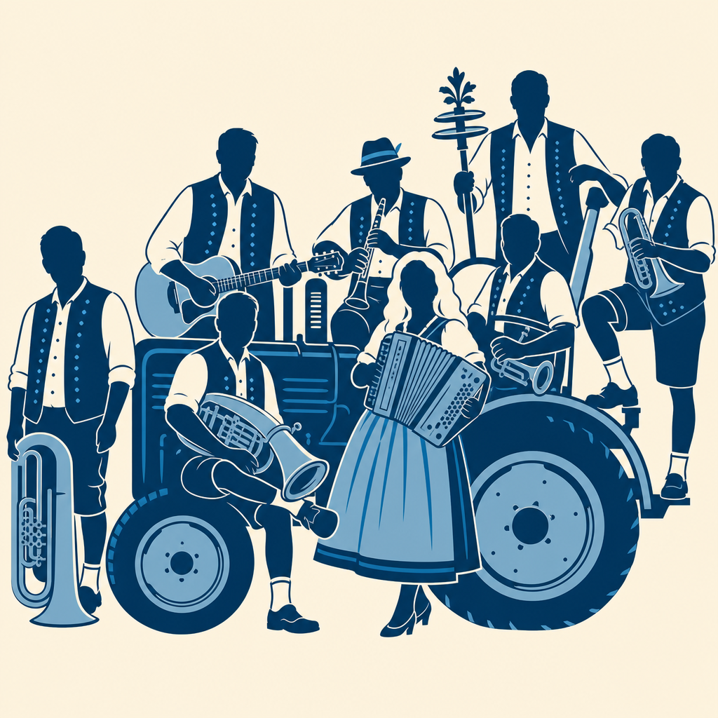 SUNDAY CONCERT in Glacis: Alphorn Group Feierhölzer & Die Heusteig Musikanten