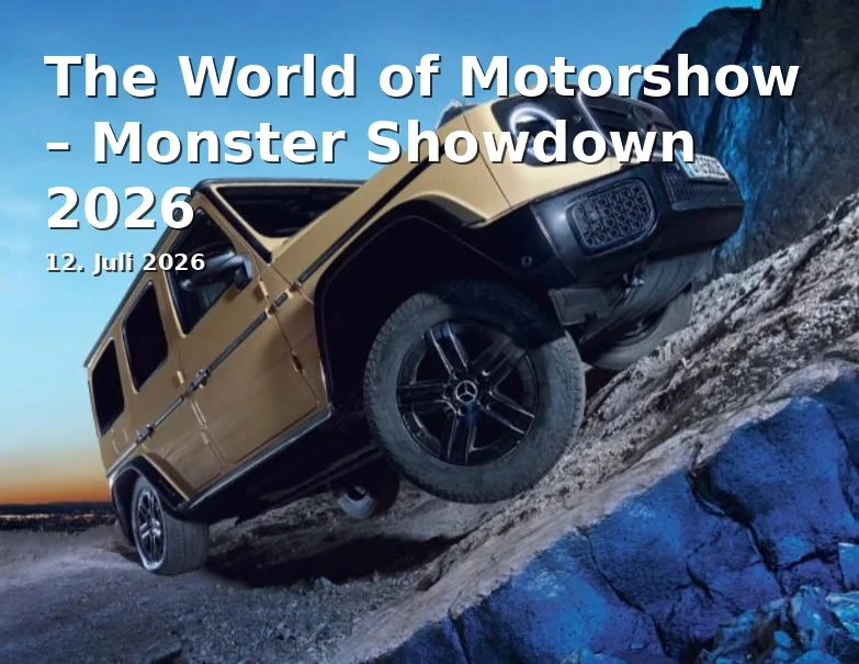 Event: The World of Motorshow – Monster Showdown 2026 in Neuer Lustgarten, Potsdam on 12. Juli 2026