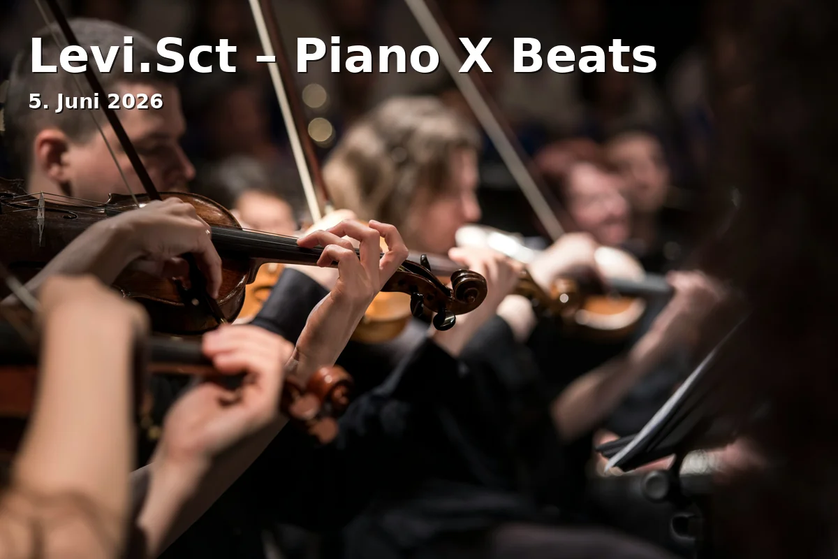 Event: Levi.Sct – Piano X Beats in Thon-Dittmer-Palais, Haidplatz 8, 93047 Regensburg on 5. Juni 2026