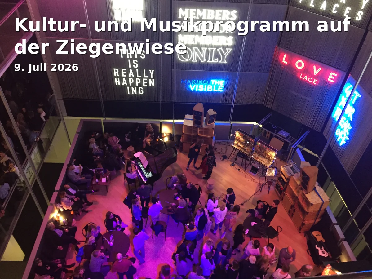 Event: Cultural and Music Program at the Goat Meadow in Ziegenwiese, Ansbach on 9. July 2026