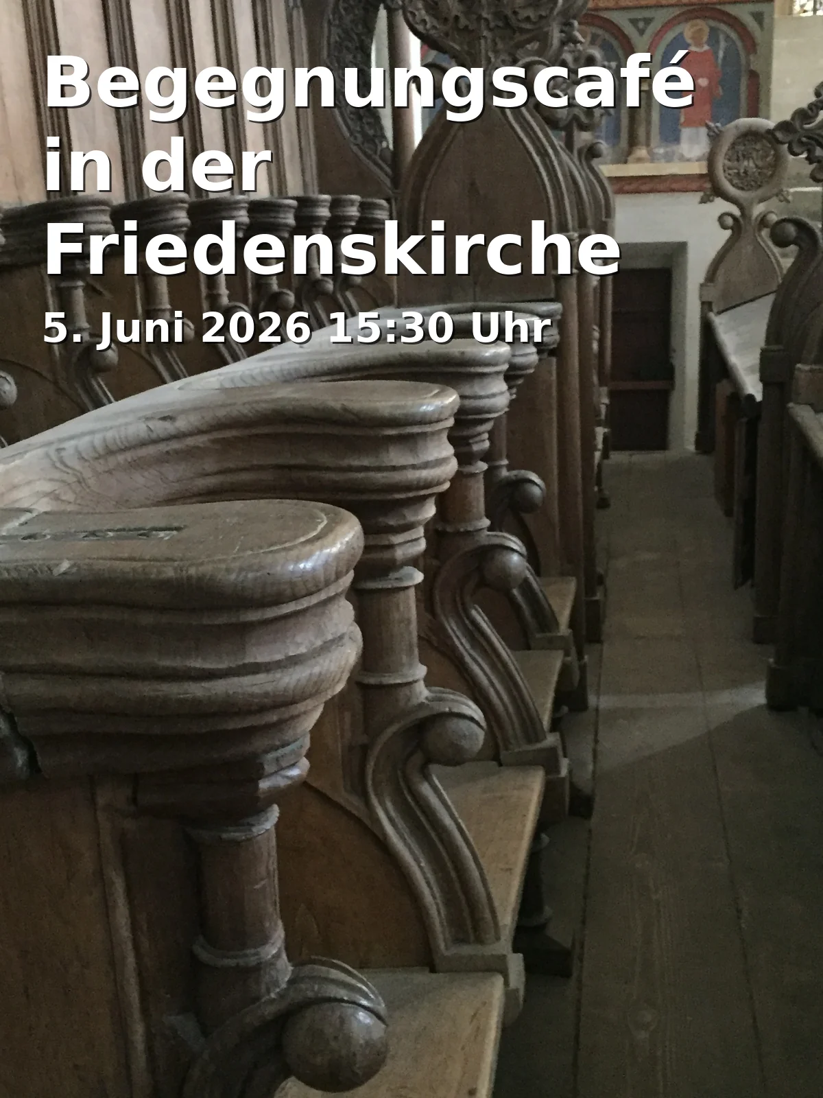 Event: Begegnungscafé in der Friedenskirche Neu-Ulm in Friedenskirche Neu-Ulm, John-F.-Kennedy-Str. 6, 89231 Neu-Ulm on 5. Juni 2026