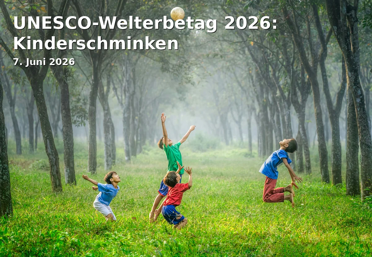 Event: UNESCO World Heritage Day 2026: Face Painting in Inselbühne auf der Freundschaftsinsel, Burgstraße, 14467 Potsdam on 7. June 2026