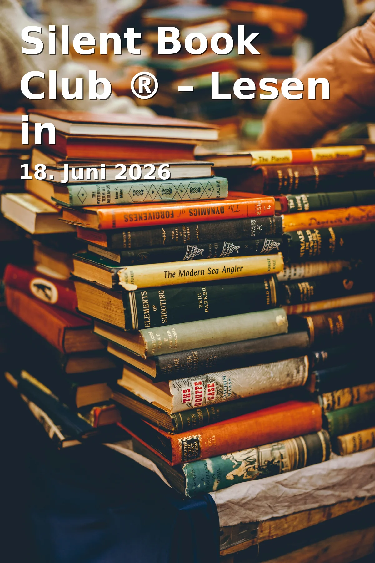 Event: Silent Book Club ® – Reading in Community in Stadt- und Landesbibliothek Potsdam, Am Kanal 47, 14467 Potsdam on 18. June 2026