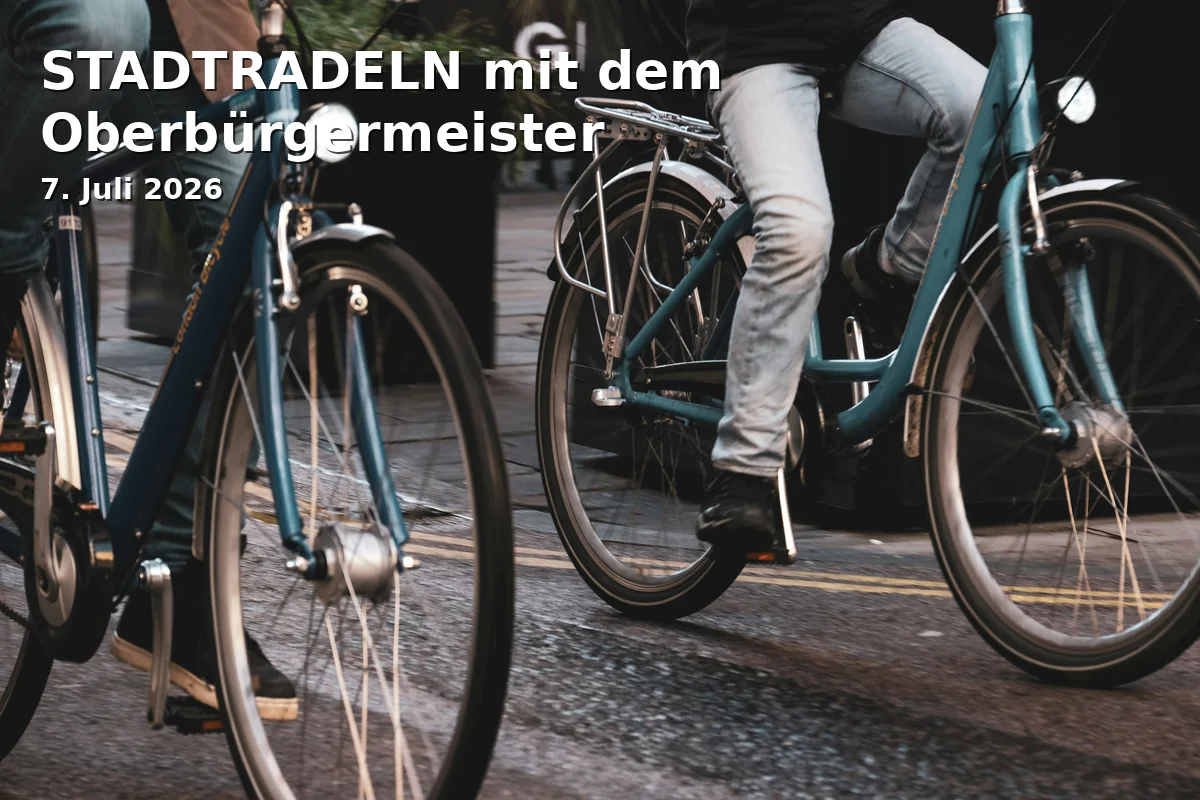STADTRADELN mit dem Oberbürgermeister