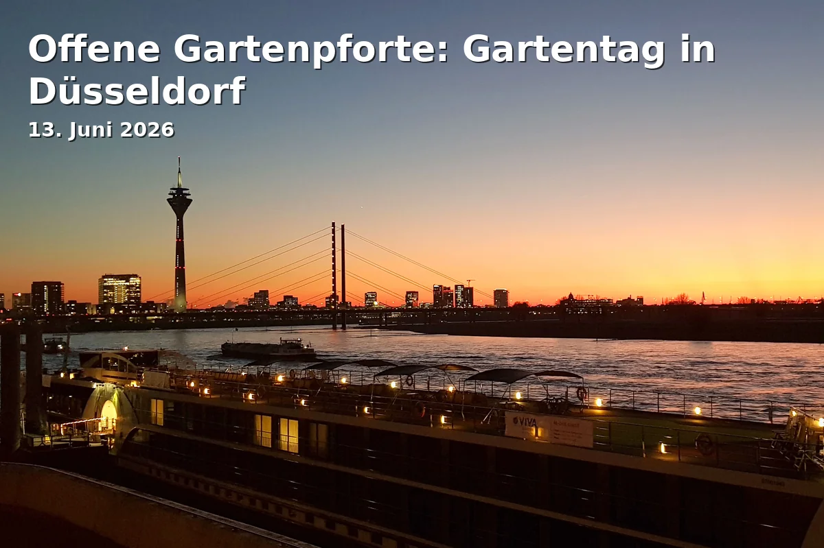 Event: Open Garden Gate: Garden Day in Düsseldorf