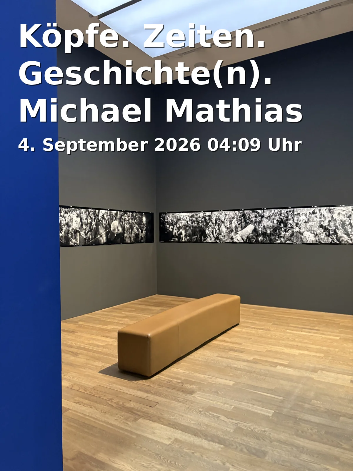 Event: Heads. Times. Stories. Michael Mathias Prechtl on his 100th Birthday