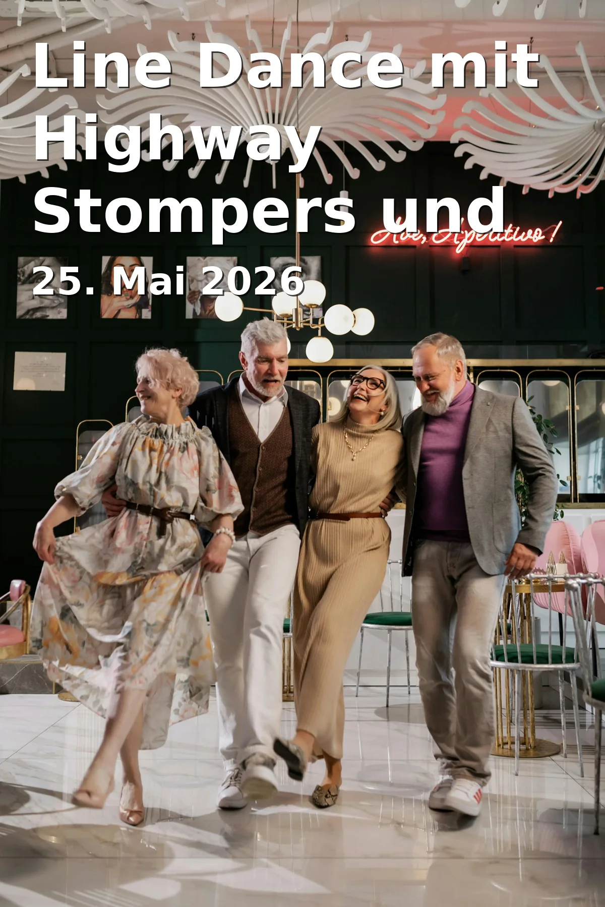 Event: Line Dance with Highway Stompers and Newmill Liner in Tanzpavillon Englischer Garten, Amberg on 25. May 2026