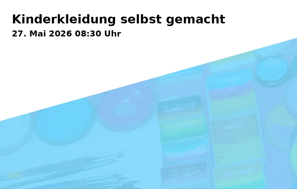 Kinderkleidung selbst gemacht