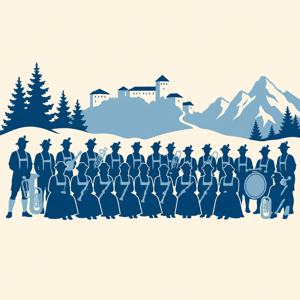 Event: Stand concert of the Sensenschmied Musikkapelle Mühlbach in Kurpark, Bad-Trißl-Str. 4, 83080 Oberaudorf on 22. May 2026