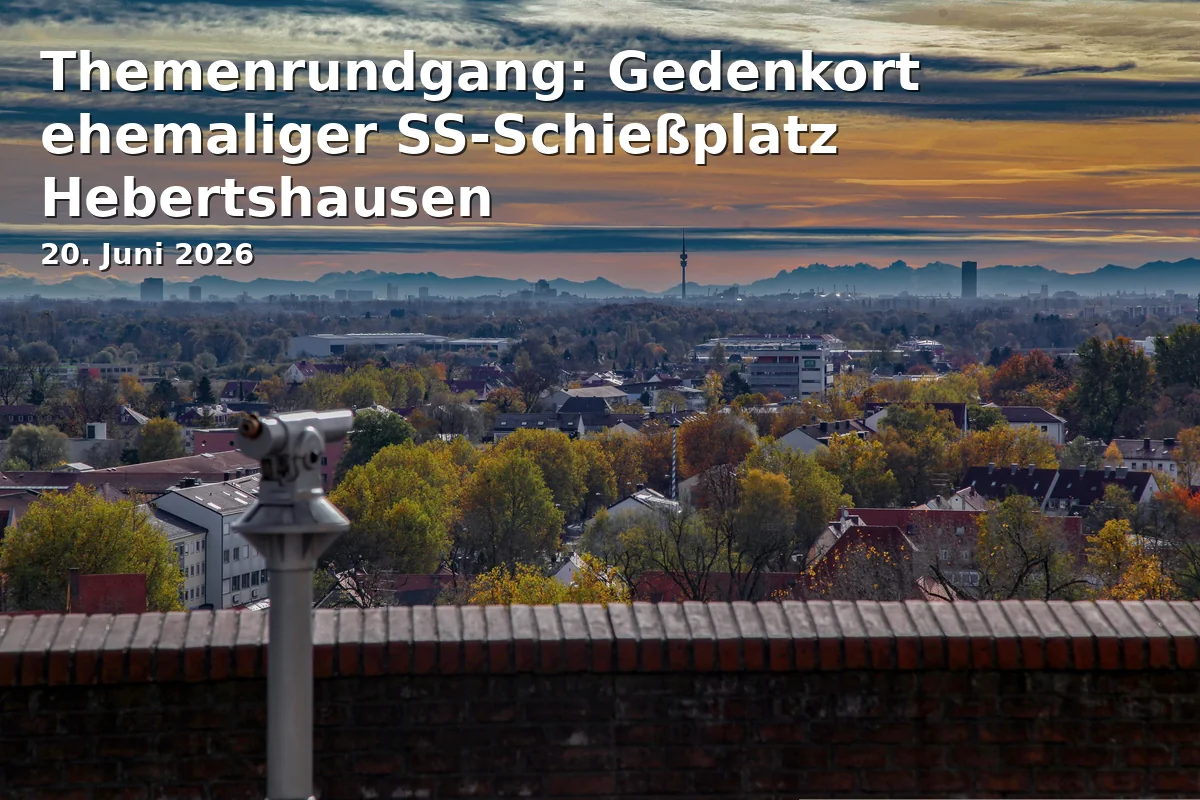 Event: Thematic Tour: Memorial Site of the Former SS Shooting Range Hebertshausen