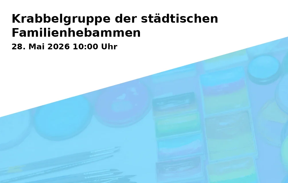 Event: Crawling Group of the Municipal Family Midwives in AWO Integrationsagentur, Paulstraße 4, 45889 Gelsenkirchen on 28. May 2026