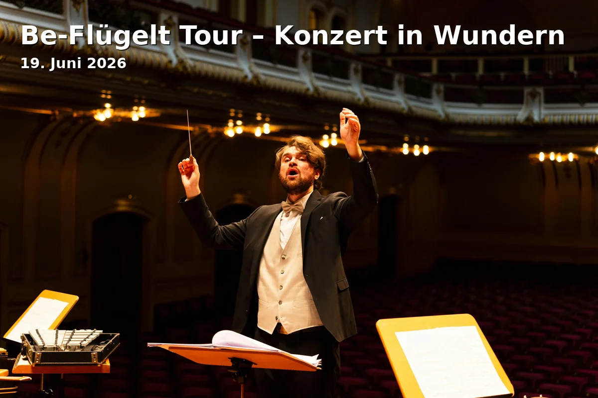 Event: Be-Flügelt Tour – Konzert in Wundern in Potsdam Museum - Forum für Kunst und Geschichte, Am Alten Markt 9, 14467 Potsdam on 19. Juni 2026