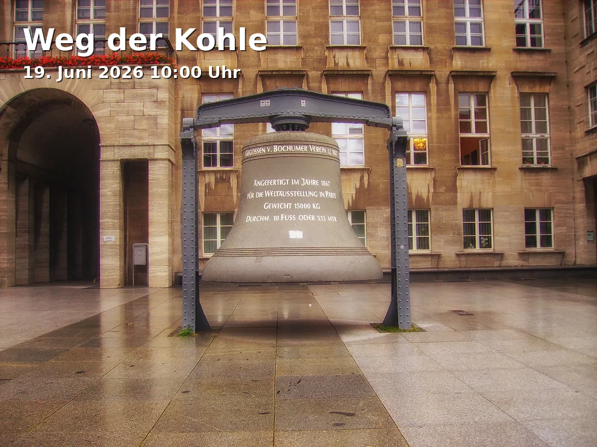 Event: Path of Coal in LWL-Museum Zeche Hannover, Günnigfelder Straße 251, 44793 Bochum on 19. June 2026