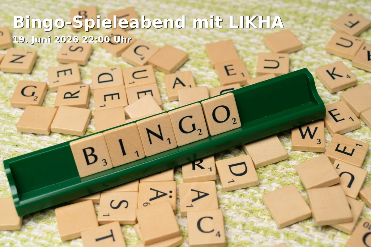 Event: Bingo-Spieleabend mit LIKHA in Café International, Orbankai 3-4, 84028 Landshut on 19. Juni 2026