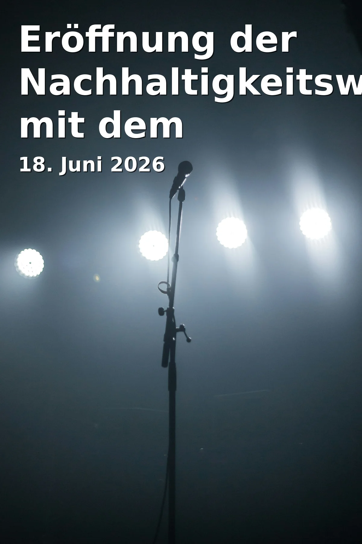 Event: Eröffnung der Nachhaltigkeitswoche mit dem NaWo-Slam in Degginger, Wahlenstr. 17, 93047 Regensburg on 18. Juni 2026