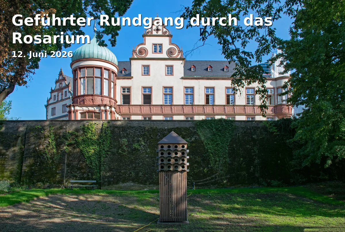 Event: Geführter Rundgang durch das Rosarium