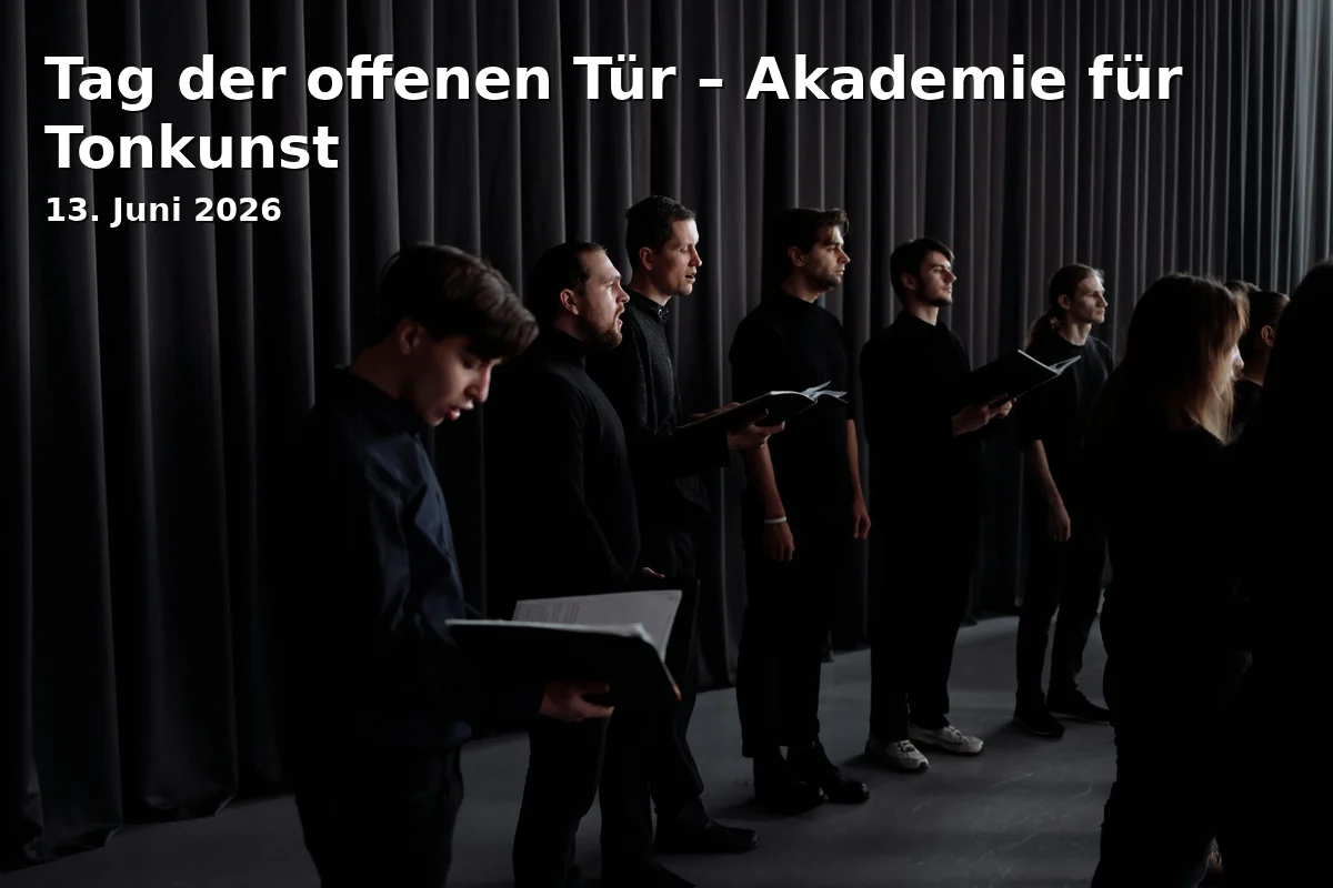 Event: Tag der offenen Tür – Akademie für Tonkunst
