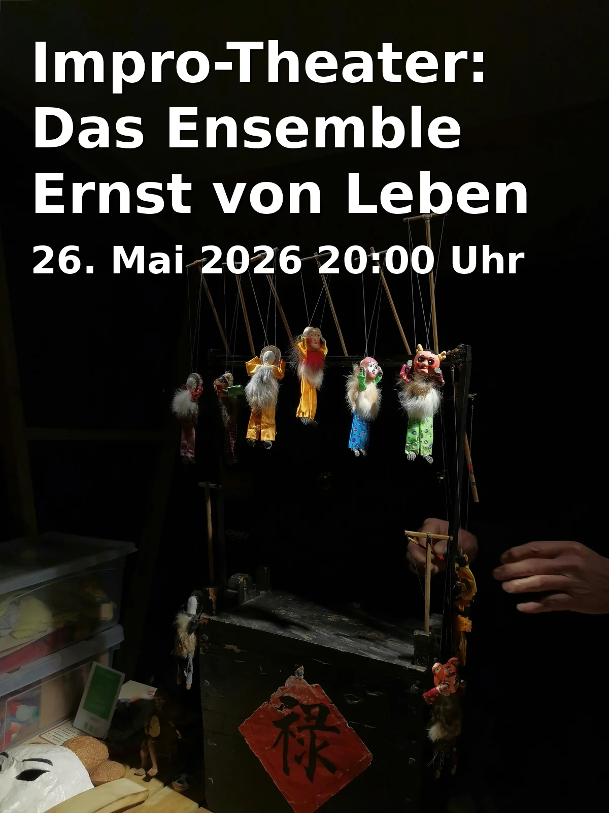 Event: Impro-Theater: Das Ensemble Ernst von Leben