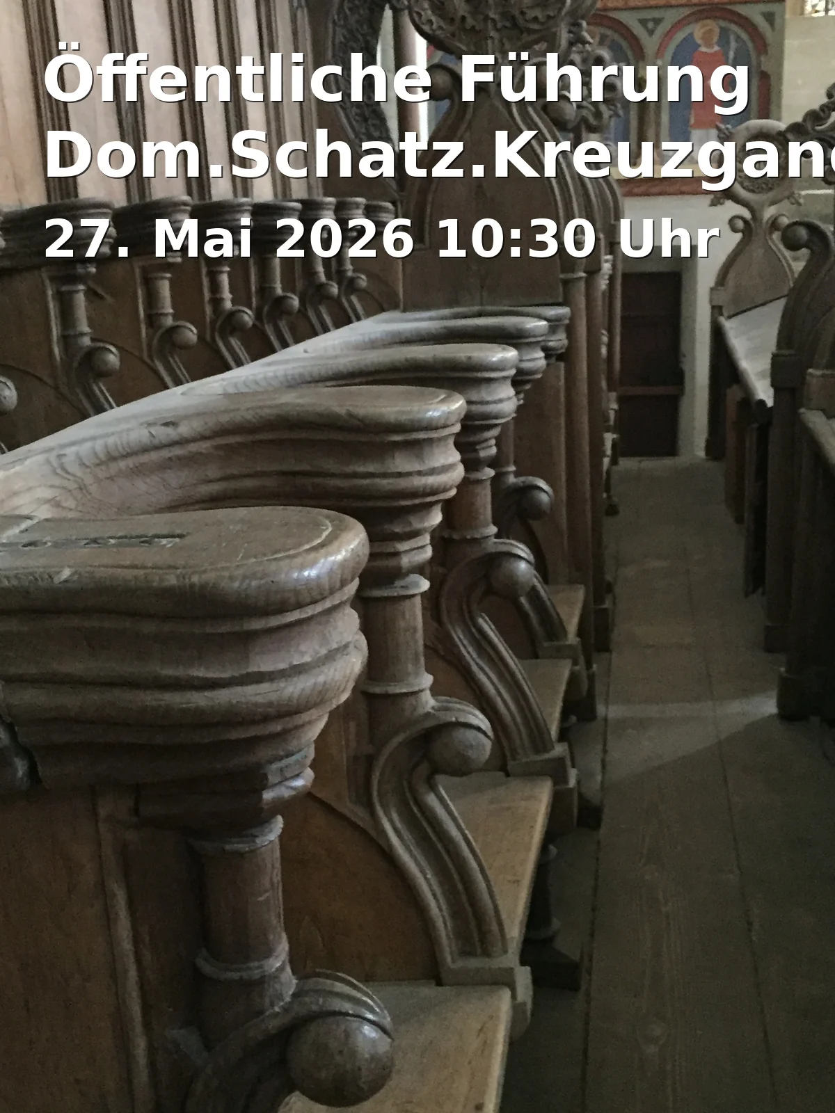 Öffentliche Führung Dom.Schatz.Kreuzgang
