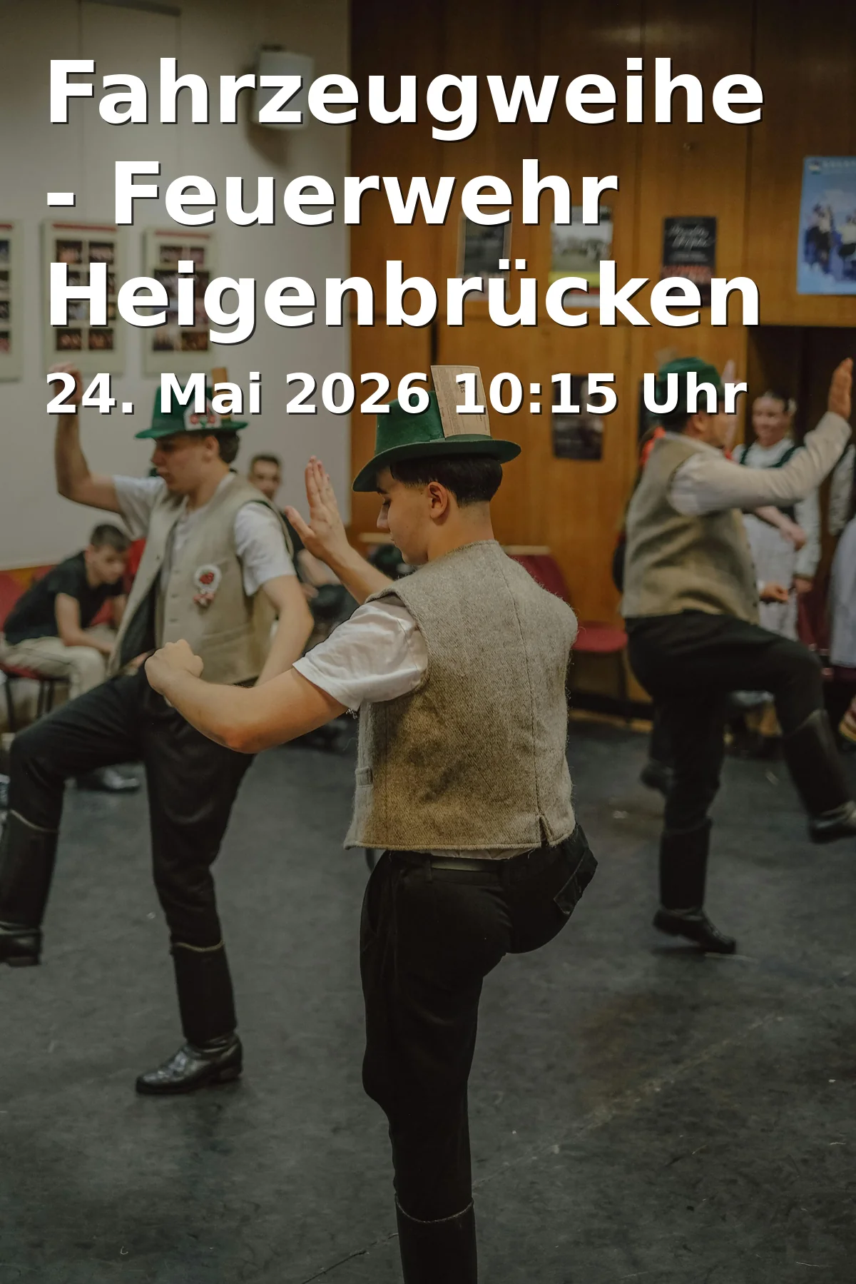 Fahrzeugweihe - Feuerwehr Heigenbrücken