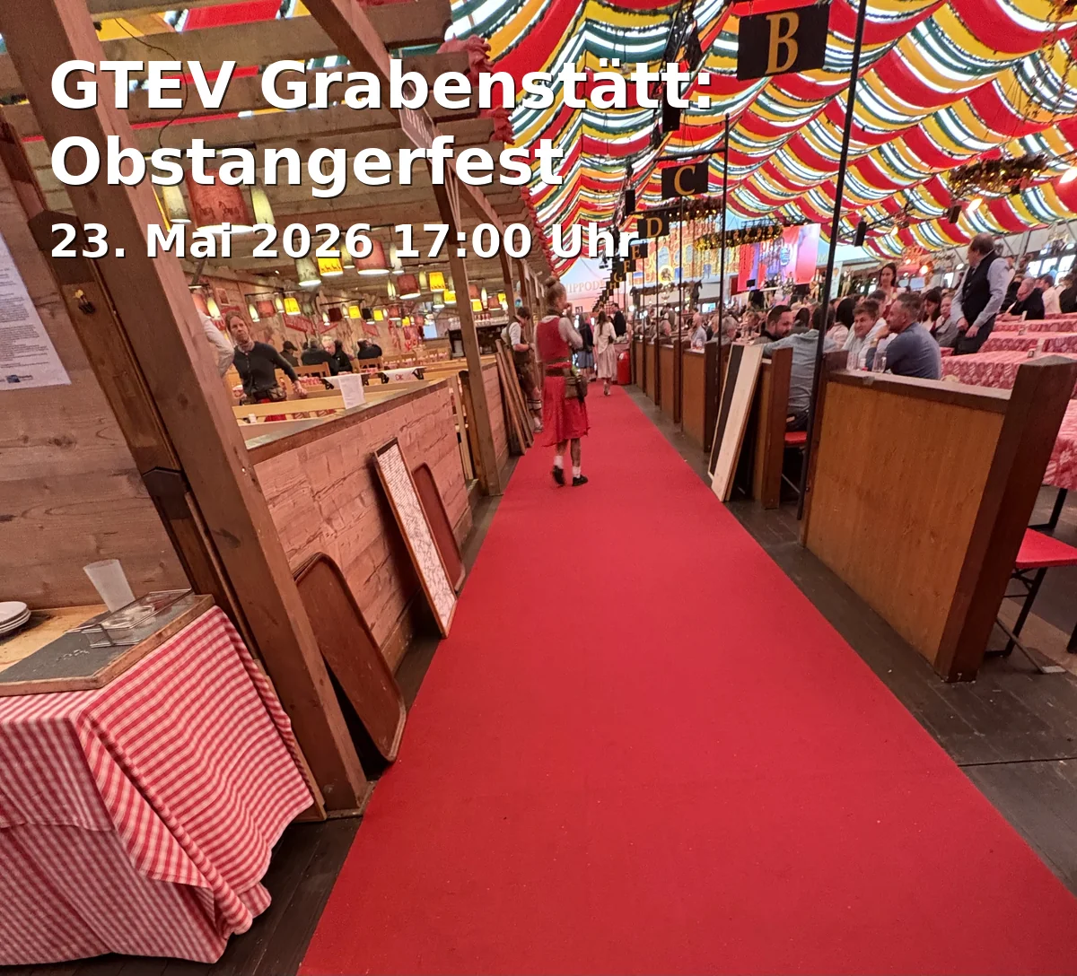 GTEV Grabenstätt: Obstangerfest