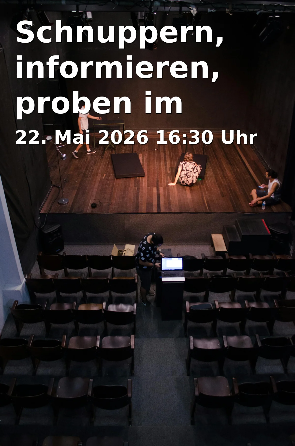 Taster, information, rehearsals at the Puppet Theater