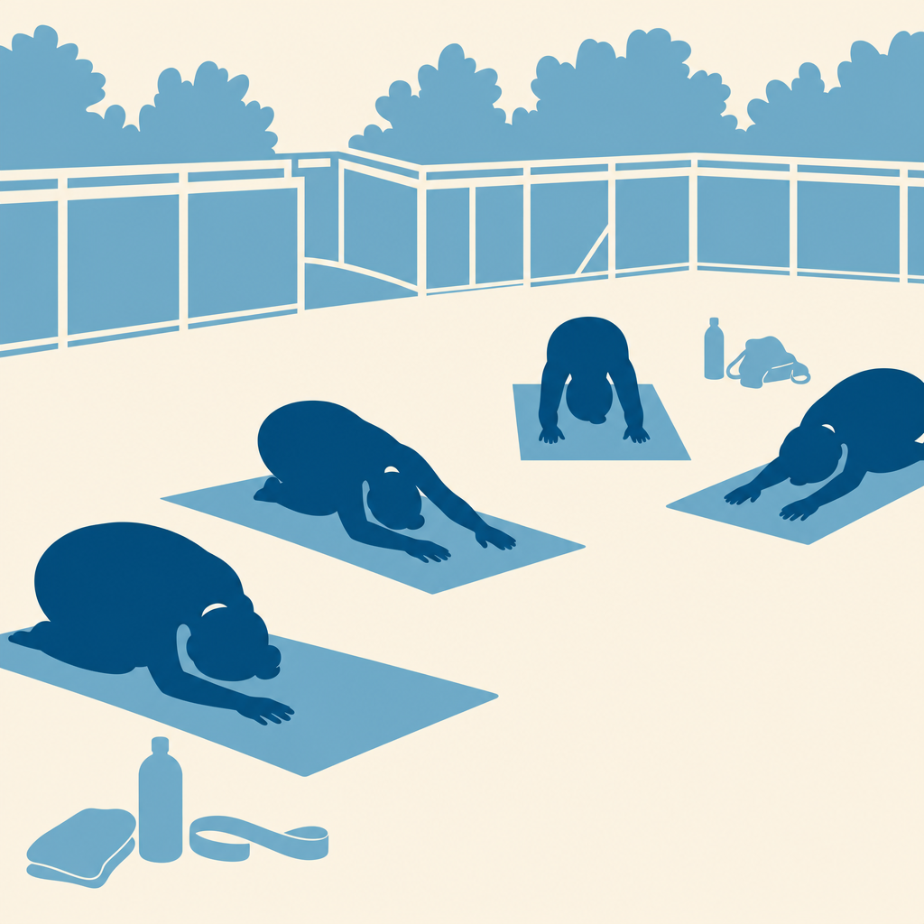 Event: Industrial Yoga - Outdoor Yoga im Landschaftspark in Landschaftspark Duisburg-Nord, Emscherstraße 71, 47137 Duisburg on 31. Mai 2026